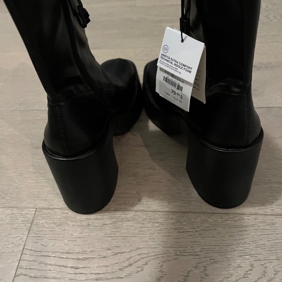 zara vegan leather boots - Picture 5 of 10